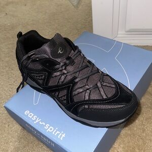 Easy Spirit Exploremap sneakers in Black size 11 wide nwt